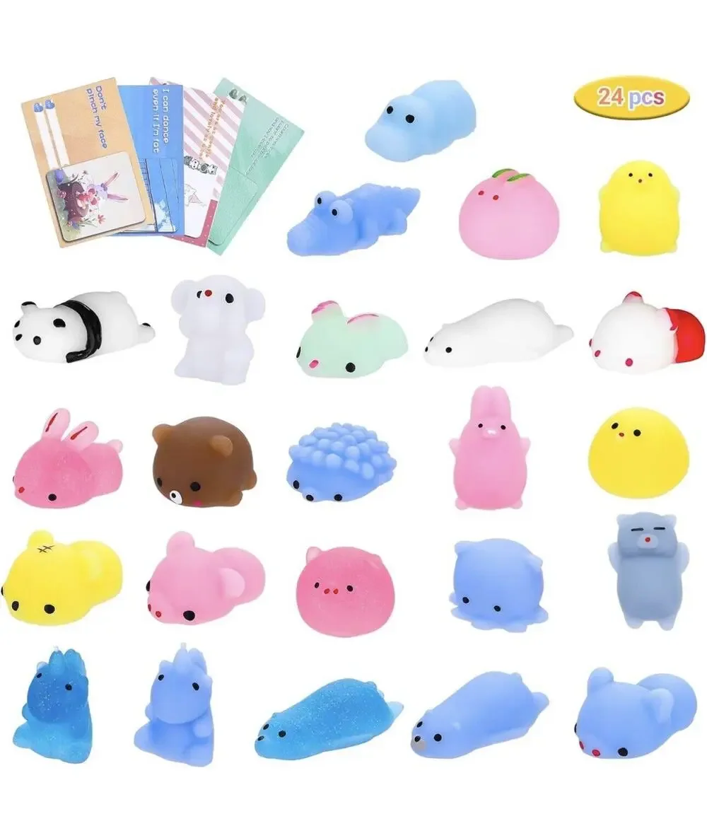 24Pcs Mochi Squishy Toys for Kids & Adults New, Unopened Box
